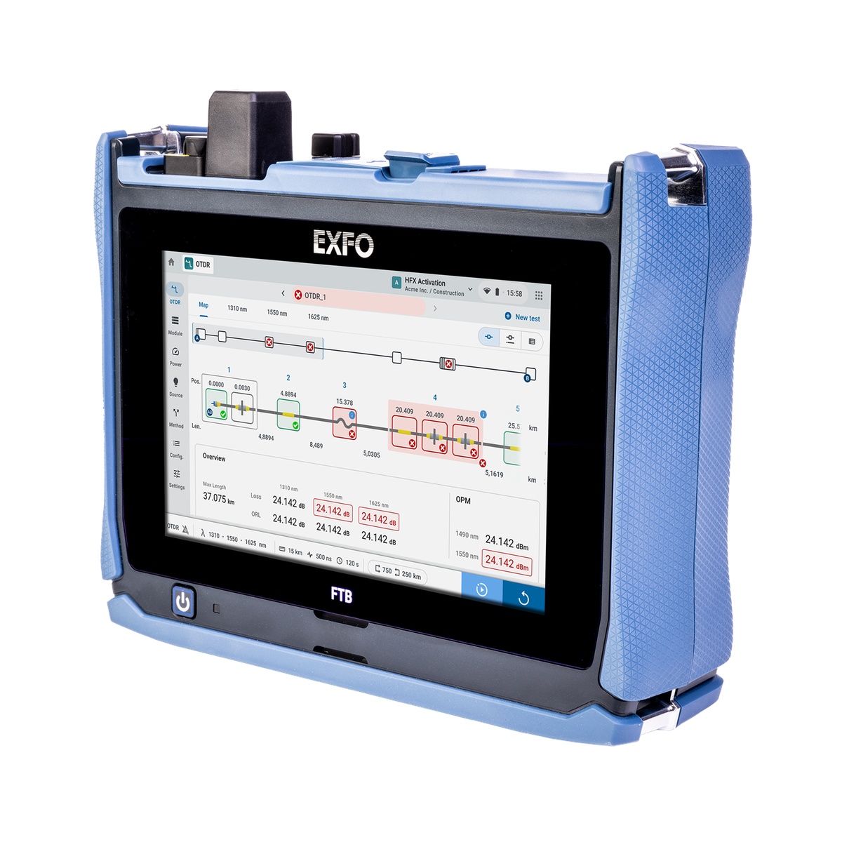 EXFO FTB Lite 750D view 2